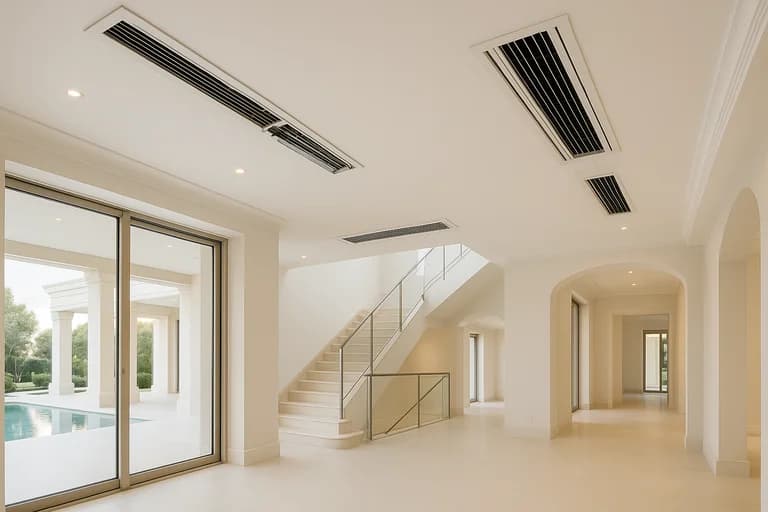 Installation climatisation réversible haut de gamme